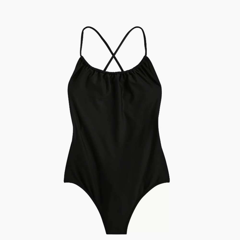 J. Crew Playa Rockaway Ruched One Piece Swimsuit